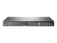 HPE Aruba Networking 2930F 24G PoE+ 4SFP+ - Switch - L3 - managed - 24 x 10/100/1000 (PoE+)