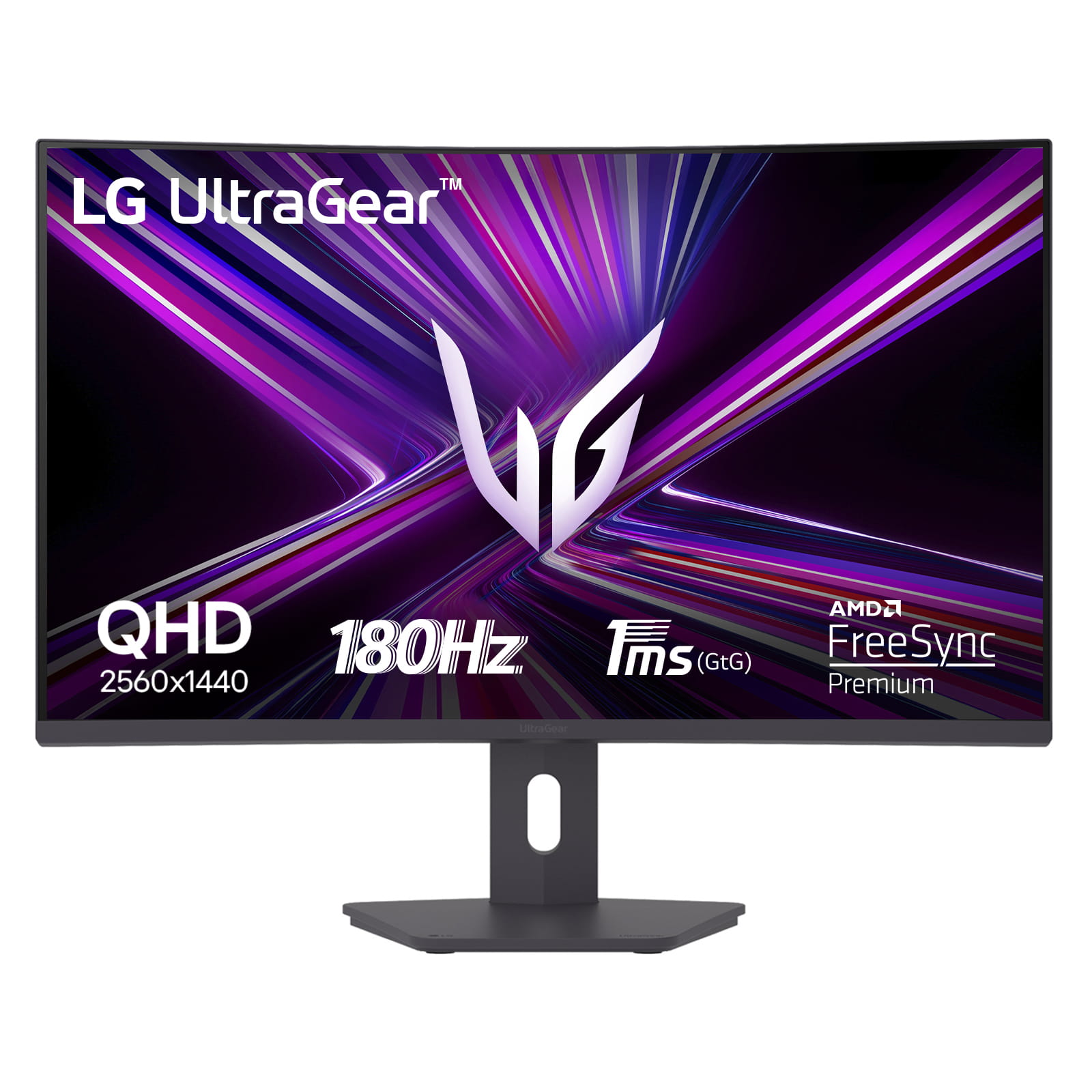 LG UltraGear 32G600A-B - LED-Monitor - Gaming - gebogen - 81.3 cm (32")