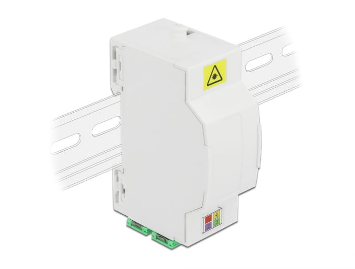 Delock Optical Fiber Connection Box for DIN Rail