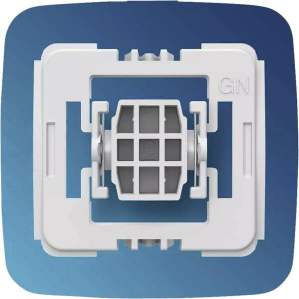 eQ-3 AG Homematic IP Adapter Gira neue Generation, Tasten, Kabellos, Weiß, Kunststoff, IP20, Wand, Schrauben