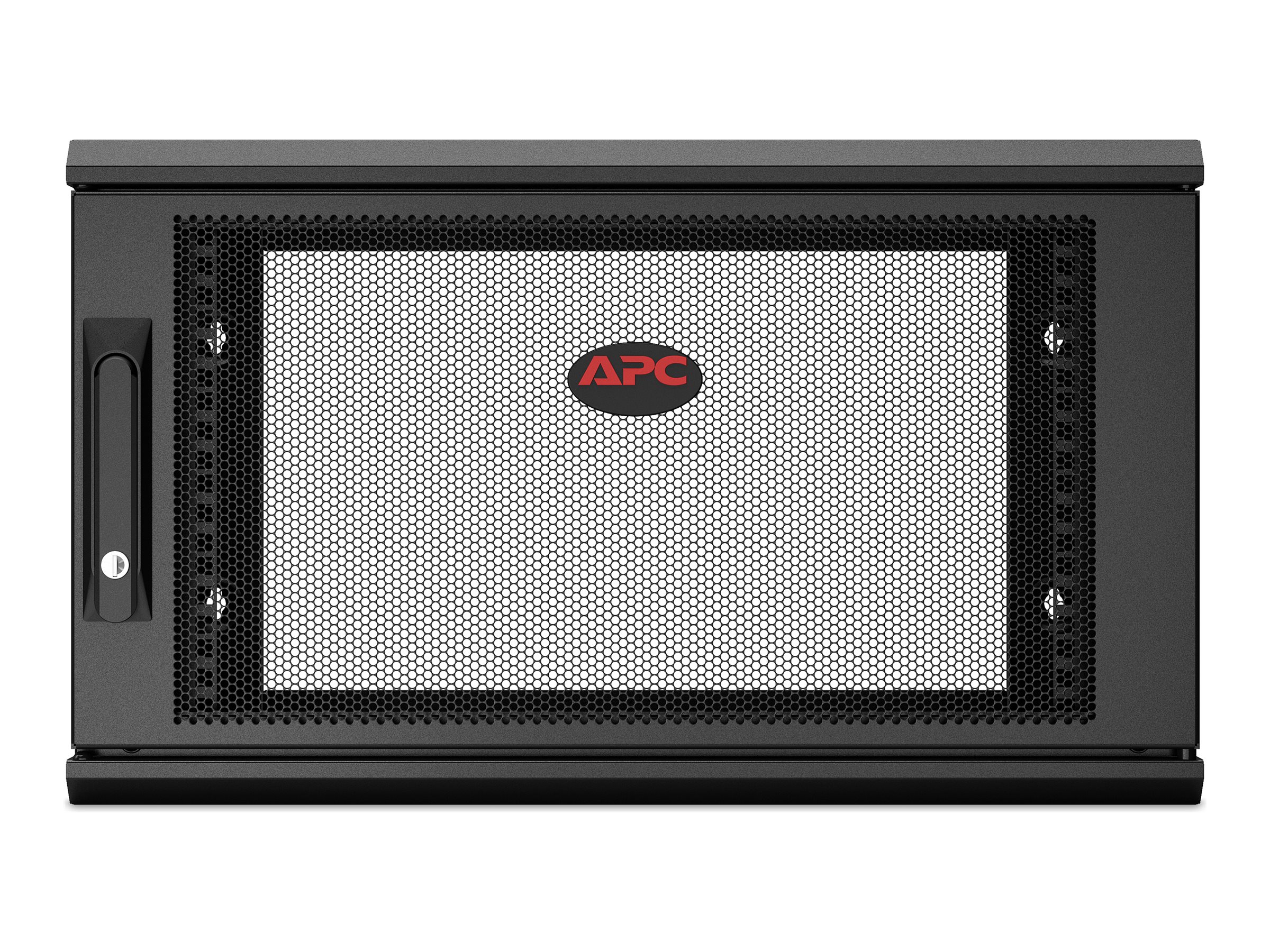 APC NetShelter WX AR106SH4 - Gehäuse - geeignet für Wandmontage - Schwarz - 6U - 48.3 cm (19")