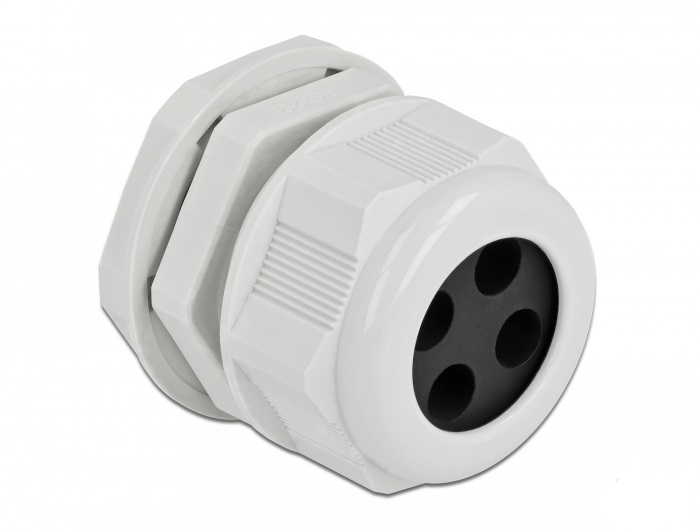 Delock PG29 - Kabelverschraubung - Grau (Packung mit 2)