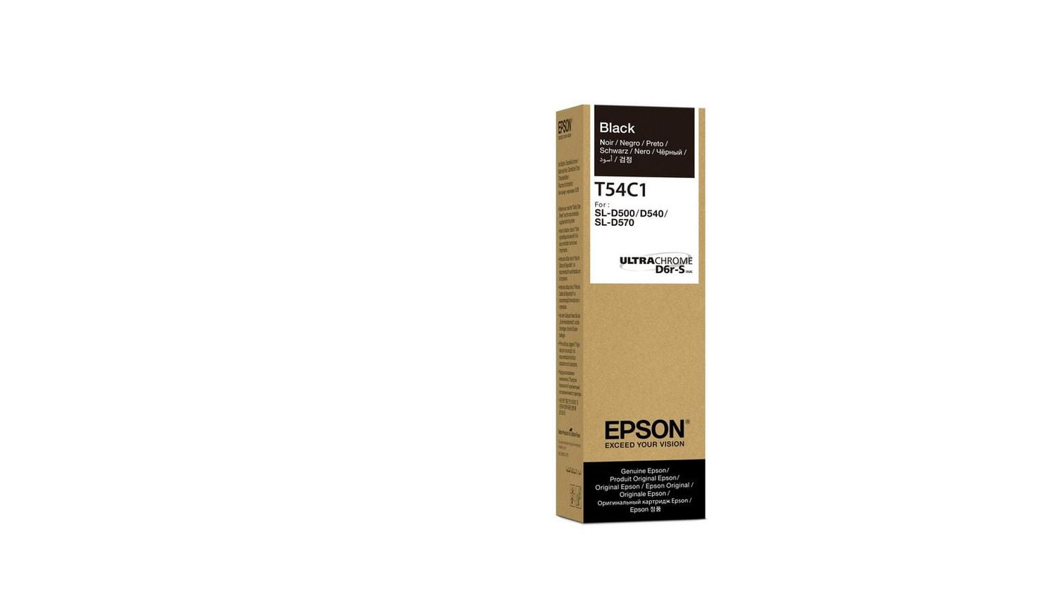 Epson T54C - Schwarz - original - Box - Nachfülltinte