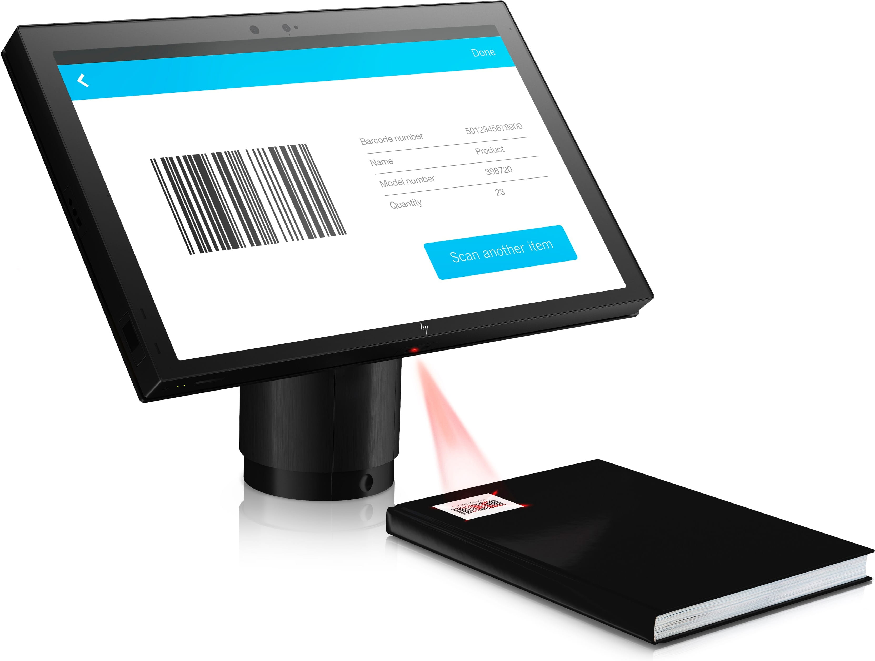 HP  Barcode-Scanner - Desktop-Gerät - decodiert