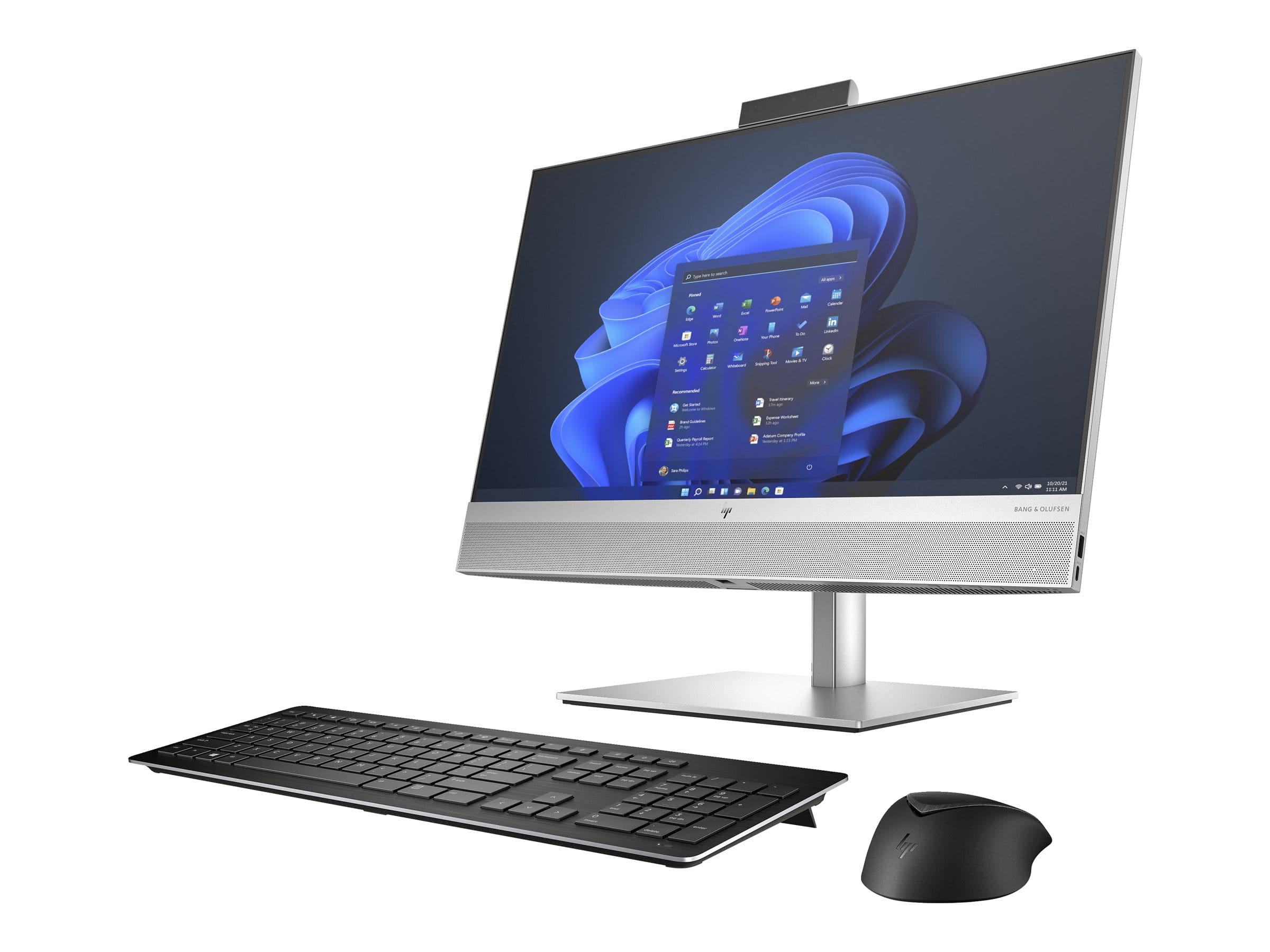 HP EliteOne 840 G9 - All-in-One - Core i7 13700 / 2.1 GHz - vPro - RAM 16 GB - SSD 512 GB - NVMe - UHD Graphics 770 - 1GbE, 802.11ax (Wi-Fi 6E)