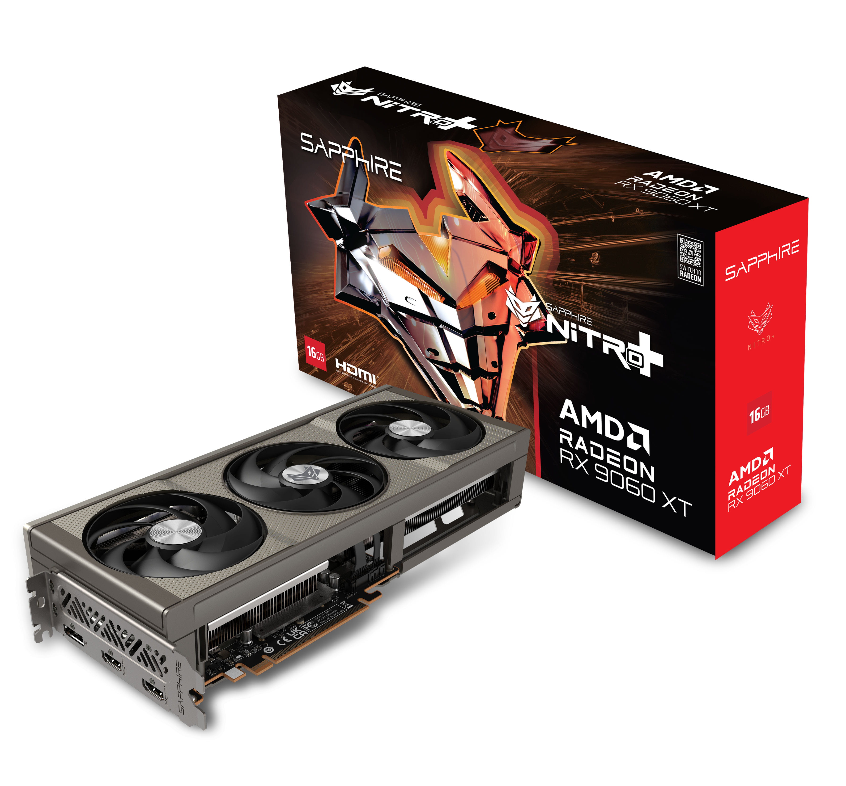Sapphire NITRO+ Radeon RX 9060 XT - Grafikkarte
