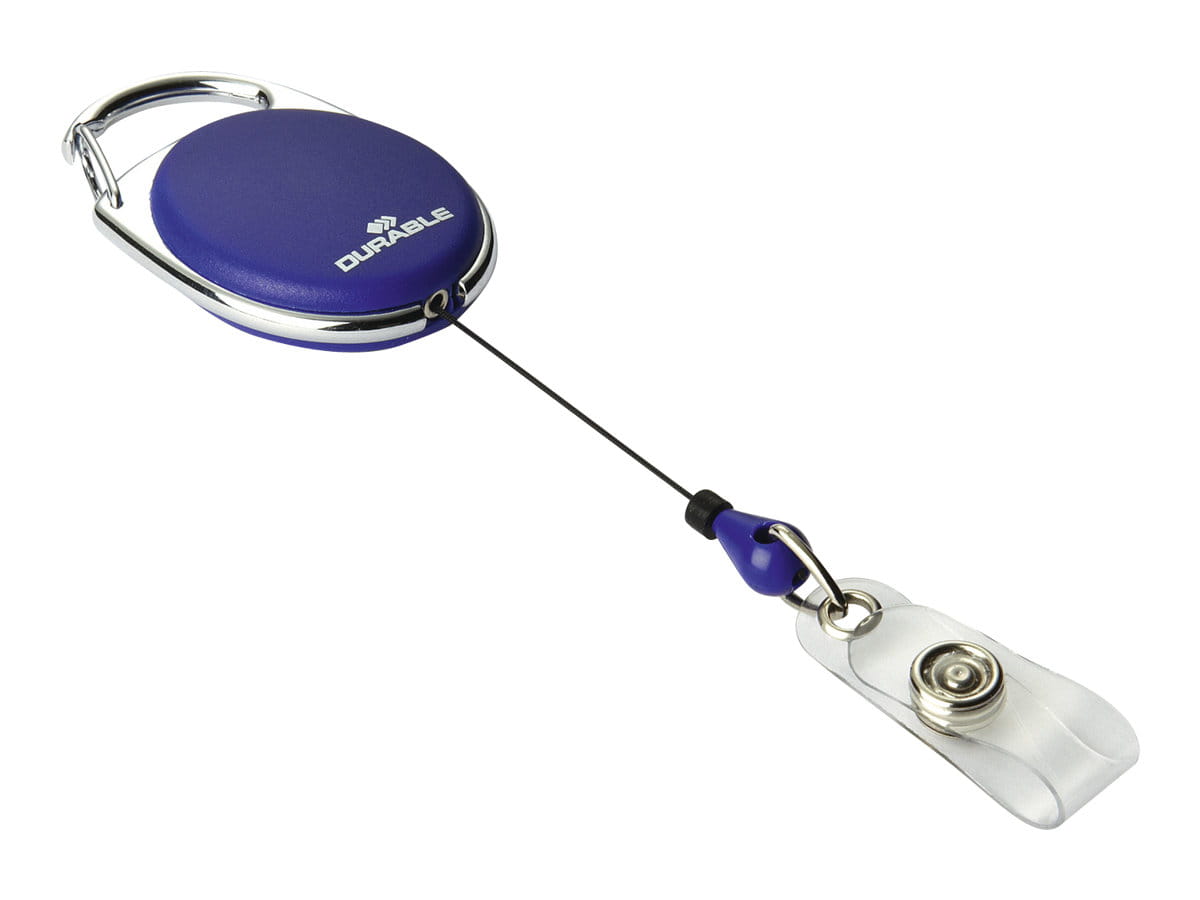 Durable STYLE - Ausweishalter - dunkelblau (Packung mit 10)