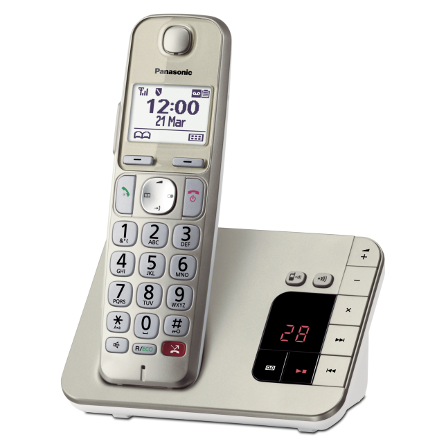 Panasonic KX-TGE260 - Schnurlostelefon - Anrufbeantworter