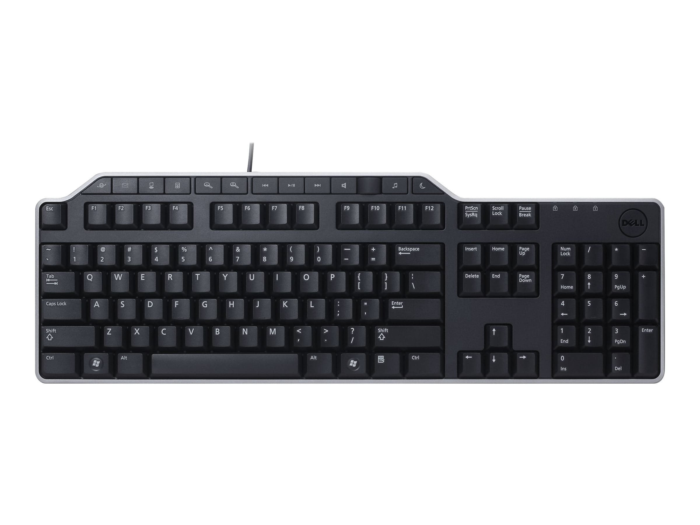 Dell KB-522 - Volle Größe (100%) - Kabelgebunden - USB - AZERTY - Schwarz