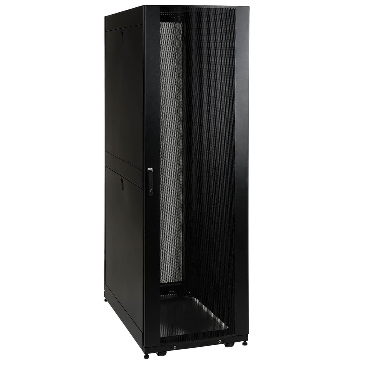 Tripp Eaton Tripp Lite Series 42U Rack Enclosure Server Cabinet Shock Pallet w/ Doors & Sides - Schrank Netzwerkschrank - Schwarz - 42HE - 48.3 cm (19")
