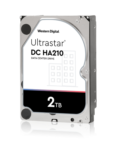 WD Ultrastar DC HA210 HUS722T2TALA604 - Festplatte - 2 TB - intern - 3.5" (8.9 cm)