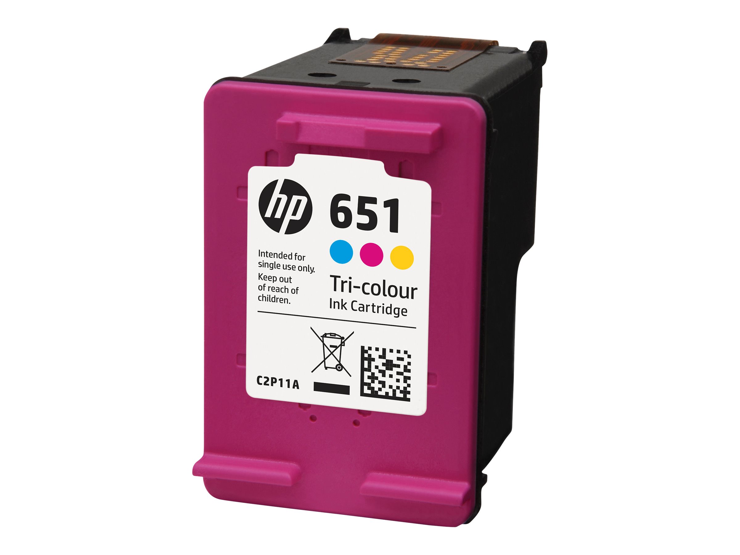 HP 651 - Farbe (Cyan, Magenta, Gelb) - original