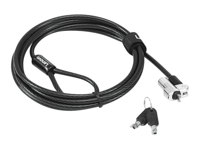 Lenovo 4XE1B81917, 1,8 m, Kensington, Schlüssel, Karbonstahl, Schwarz