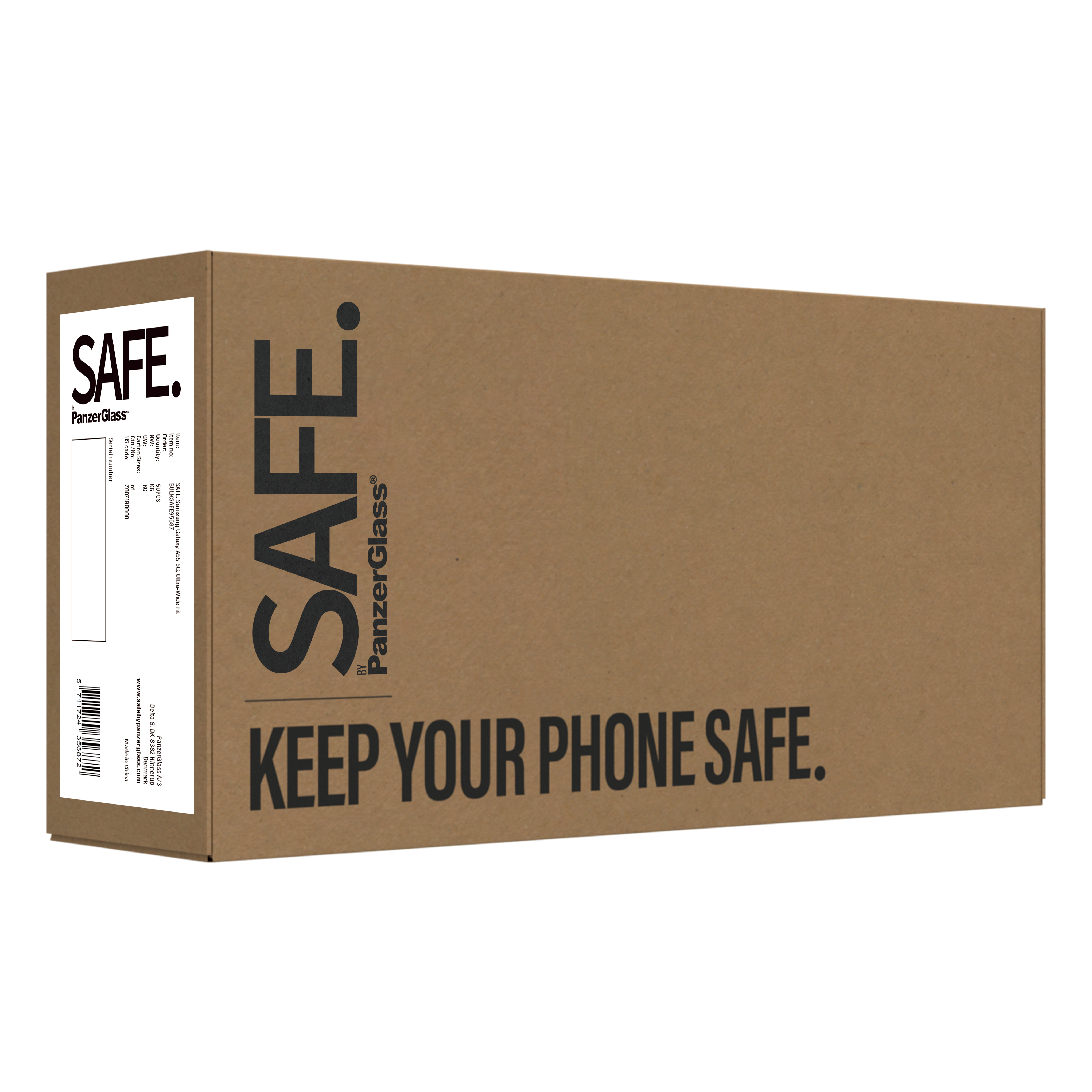 PanzerGlass SAFE. by PanzerGlass - Bildschirmschutz für Handy