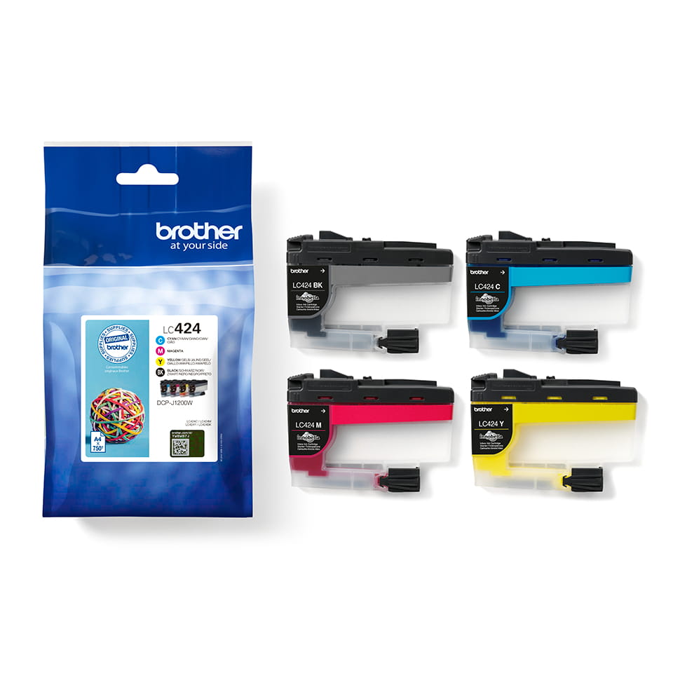 Brother 4er-Pack - Schwarz, Gelb, Cyan, Magenta