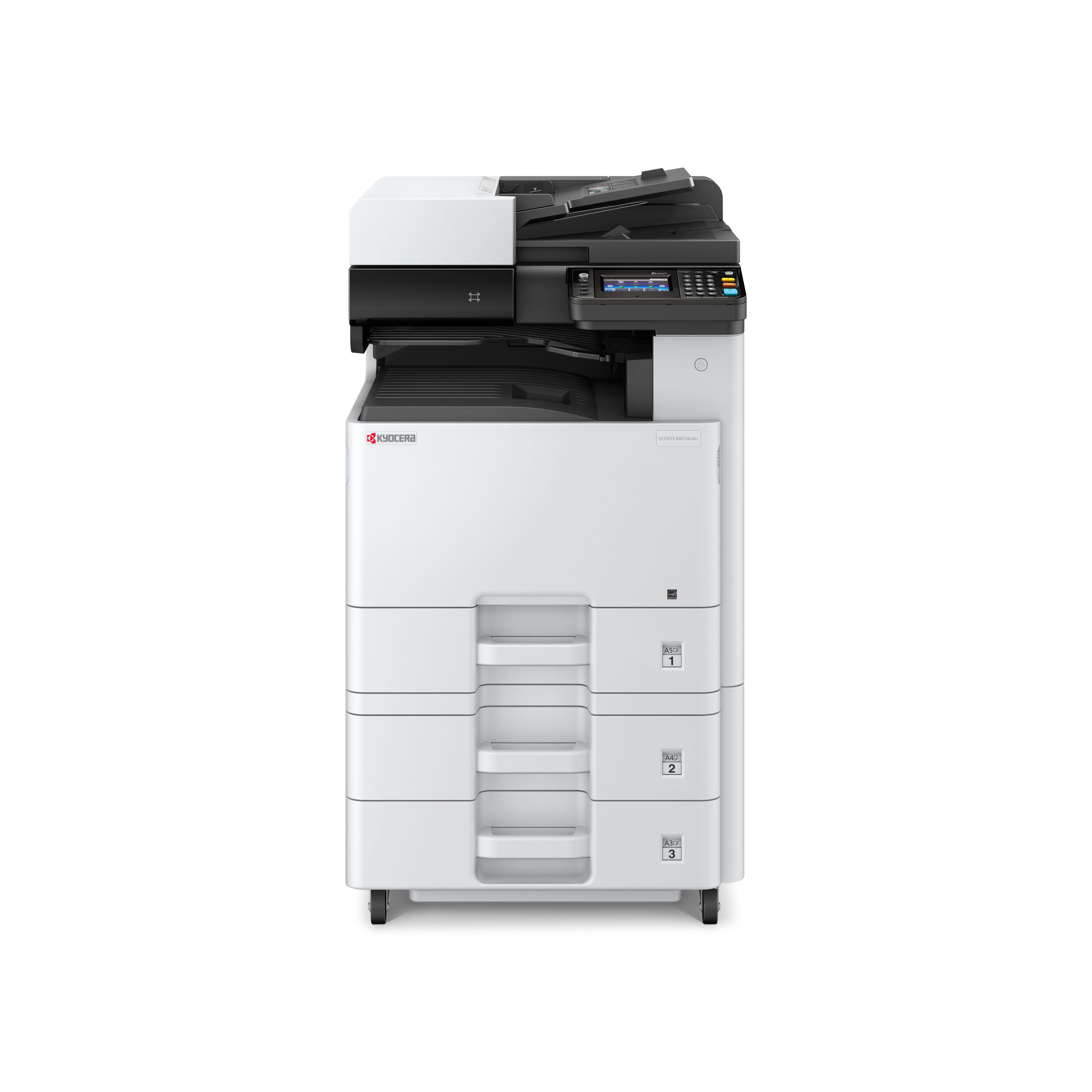 Kyocera ECOSYS M8124cidn - Multifunktionsdrucker - Farbe - Laser - A3/Ledger (297 x 432 mm)