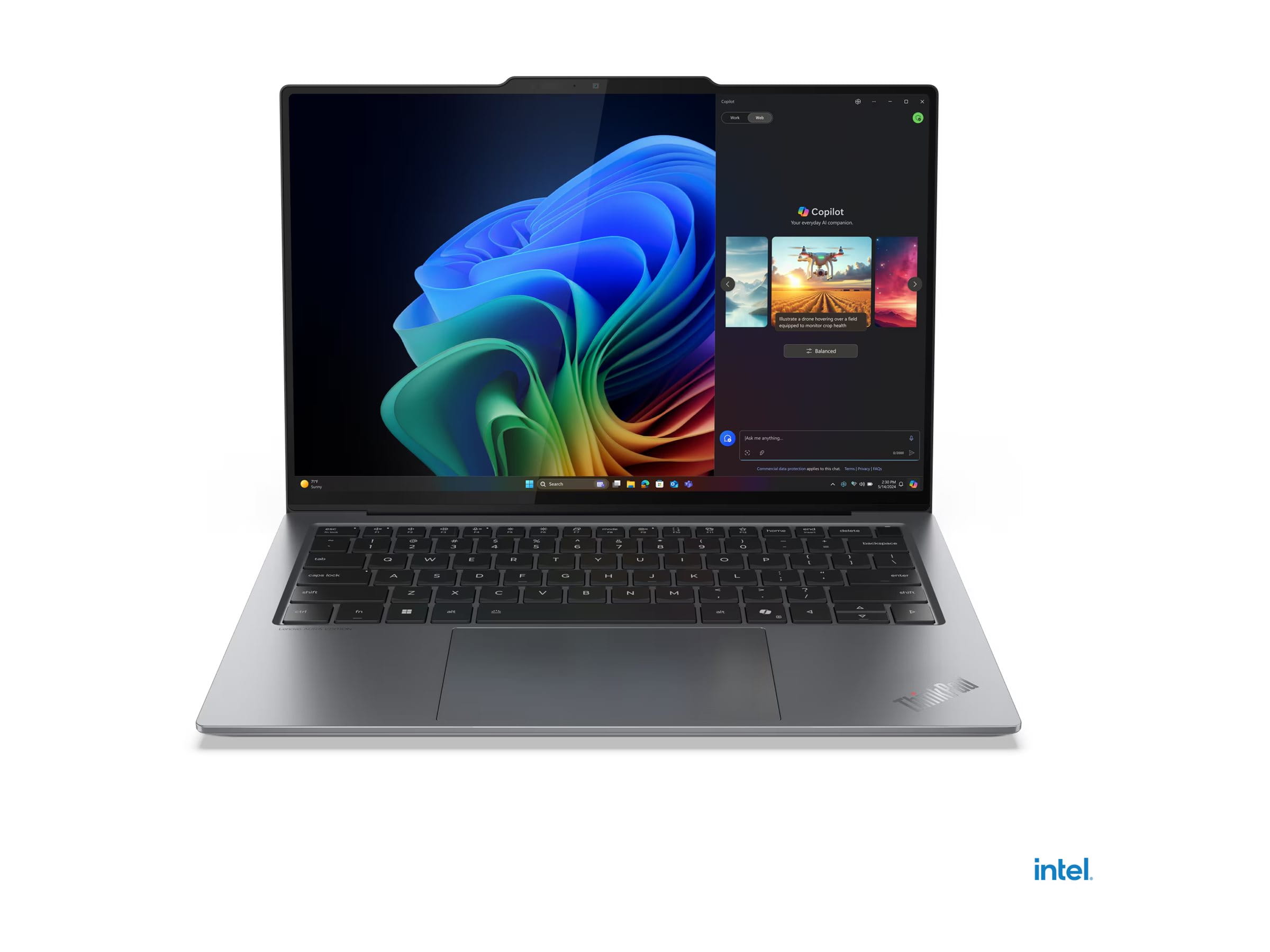 Lenovo ThinkPad X9-14 Gen 1 21QA Intel Core Ultra 5 228V / 2.1 GHz - Evo - Win 11 Pro - Arc Graphics 130V - 32 GB RAM - 512 GB SSD NVMe - 35.6 cm (14")