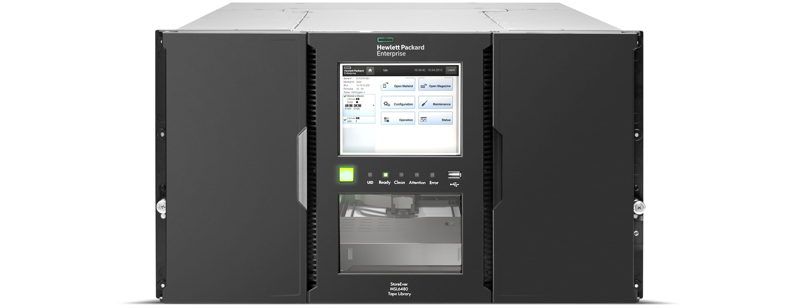 HPE StoreEver MSL6480 Scalable Base Module