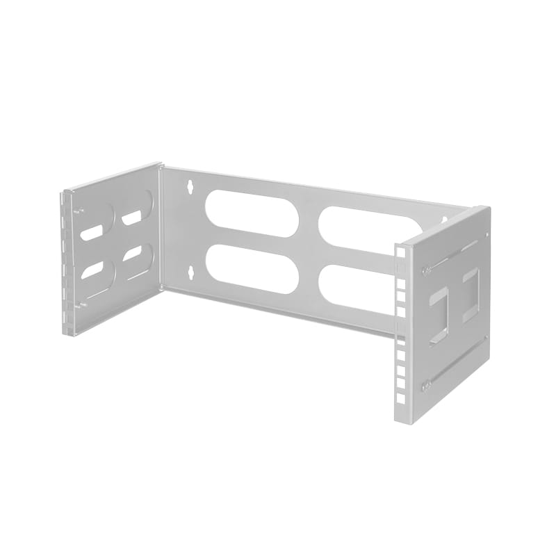 LogiLink Rack Bracket - geeignet für Wandmontage - Hellgrau, RAL 7035 - 4U - 48.3 cm (19")