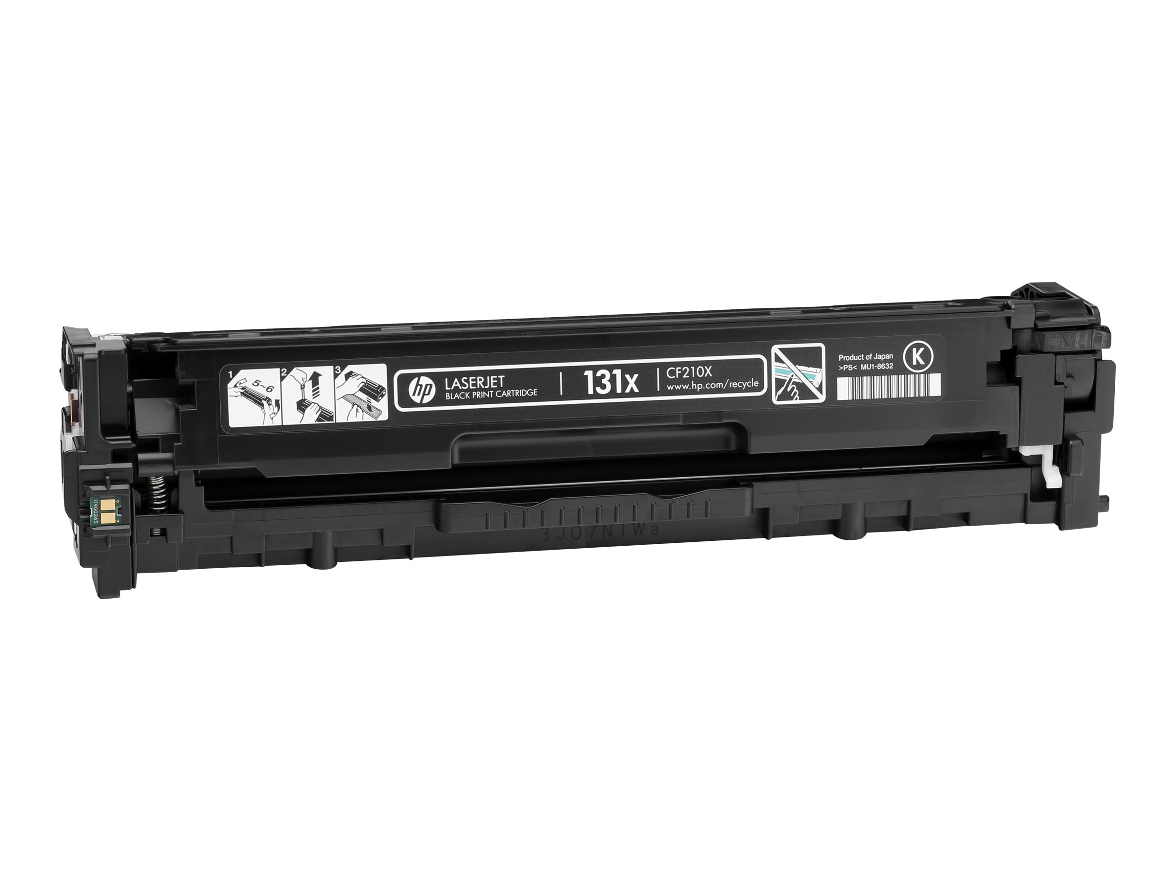 HP 131x - Hohe Ergiebigkeit - Schwarz - original - LaserJet - Tonerpatrone (CF210X)