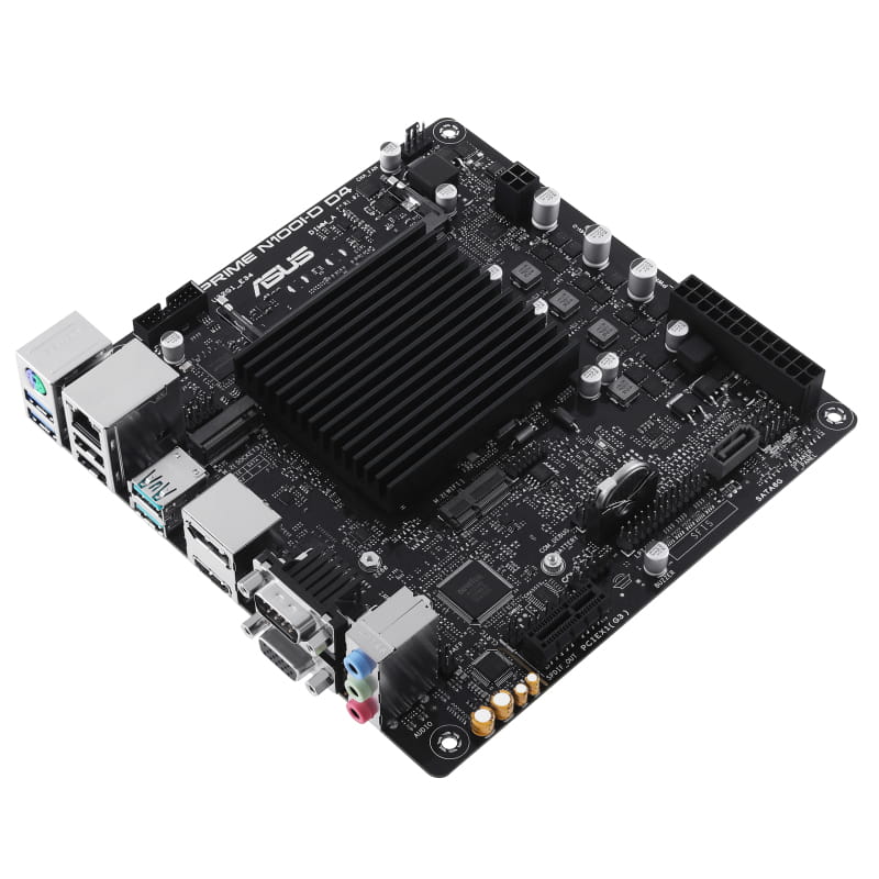 ASUS PRIME N100I-D D4 - Motherboard - Mini-ITX - Intel N-series N100 - USB 3.2 Gen 2, USB 3.2 Gen 1 - Gigabit LAN - Onboard-Grafik (CPU erforderlich)