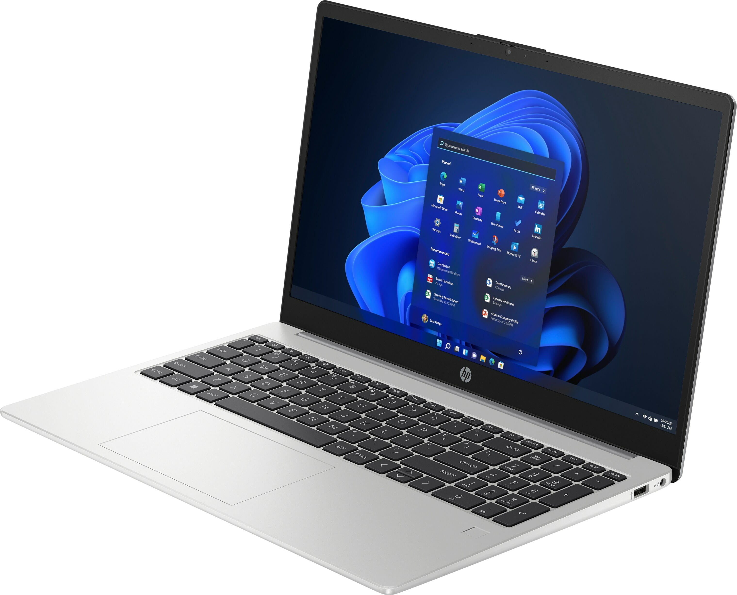 HP 255 G10, AMD Ryzen™ 3, 2,4 GHz, 39,6 cm (15.6"), 1920 x 1080 Pixel, 8 GB, 256 GB