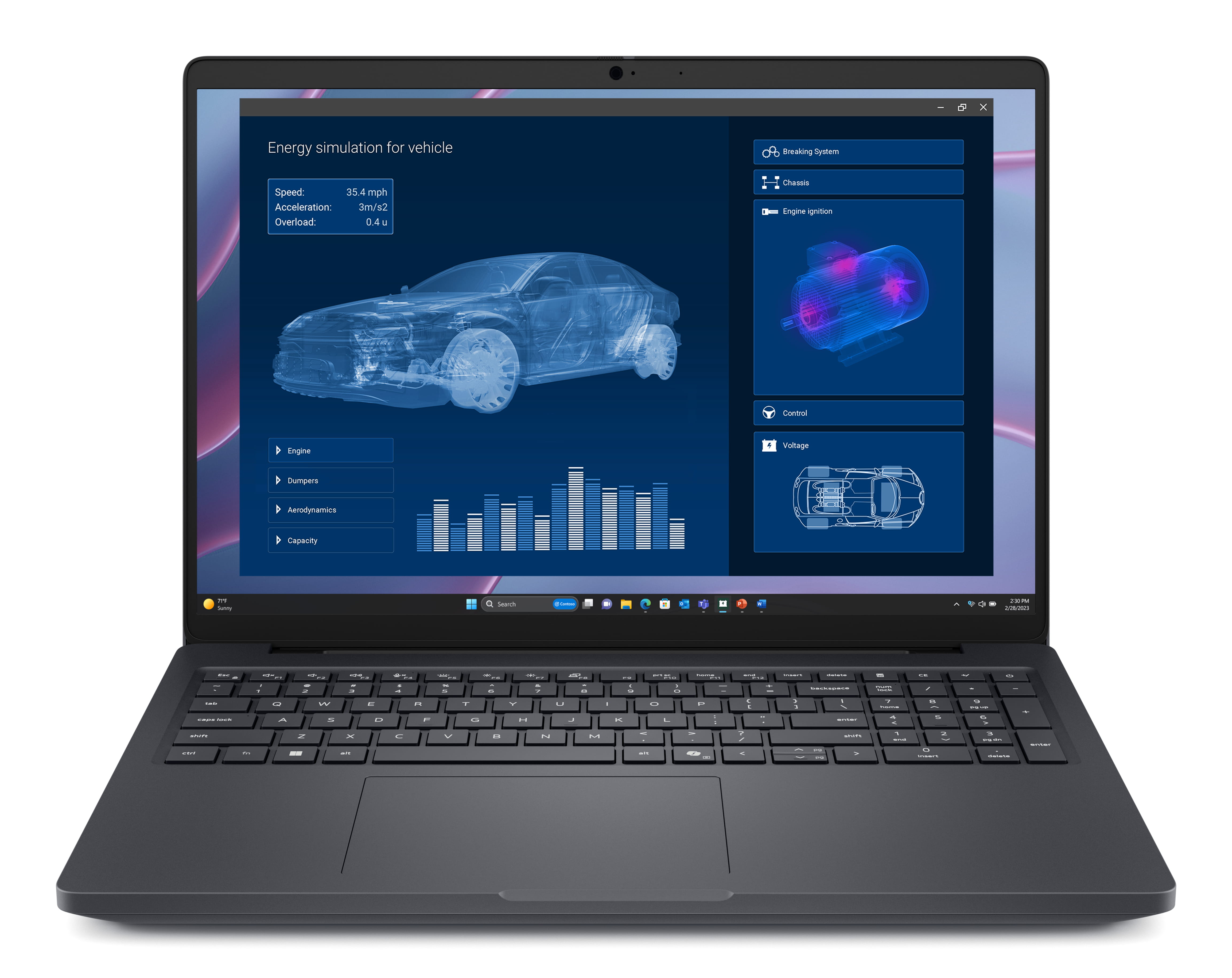 Dell Pro Max 16 MC16255, AMD Ryzen AI 7 PRO, 2 GHz, 40,6 cm (16"), 1920 x 1200 Pixel, 32 GB, 1 TB