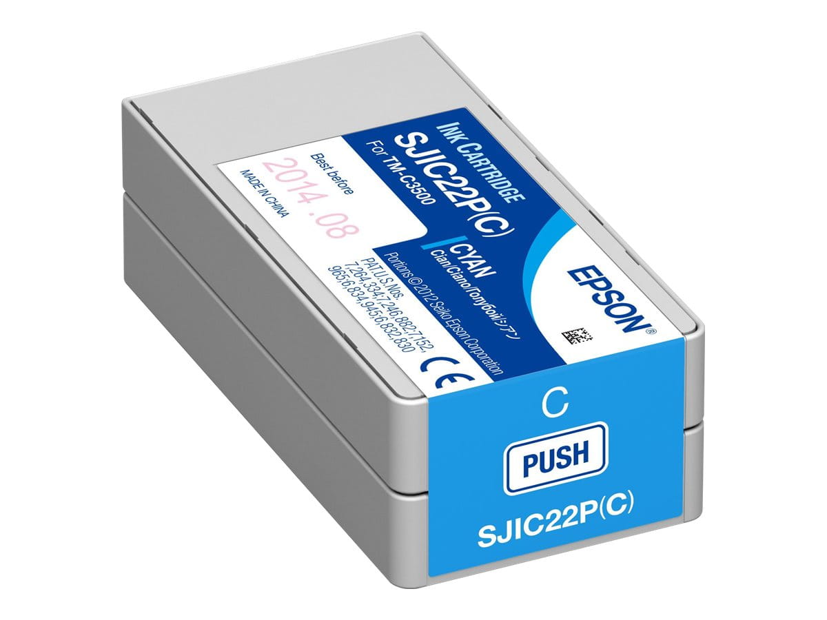 Epson SJIC36P(C) - 80 ml - Cyan - original