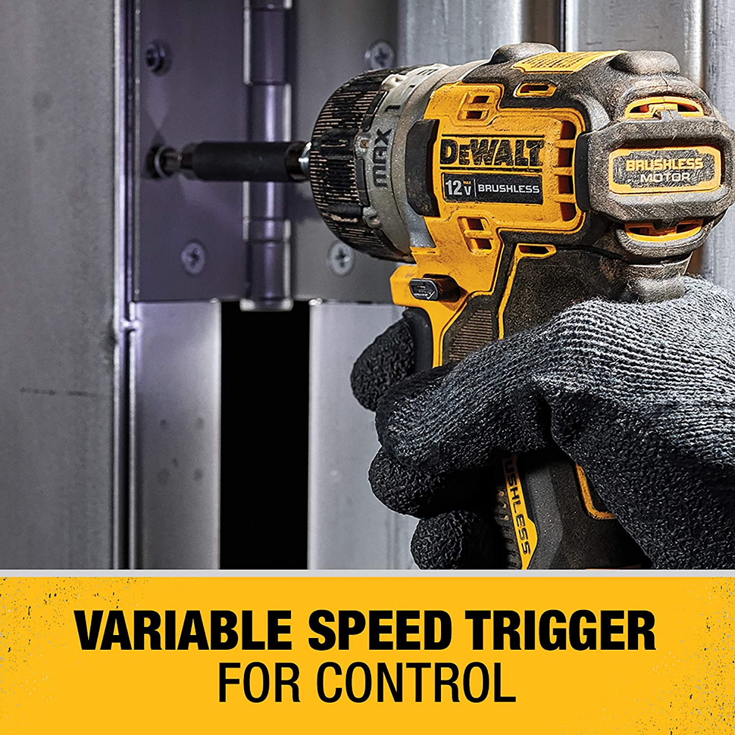 DEWALT DCF601D2-QW, Schwarz, Gelb, 680 g, 1 Stück(e), B07YZPFY9J