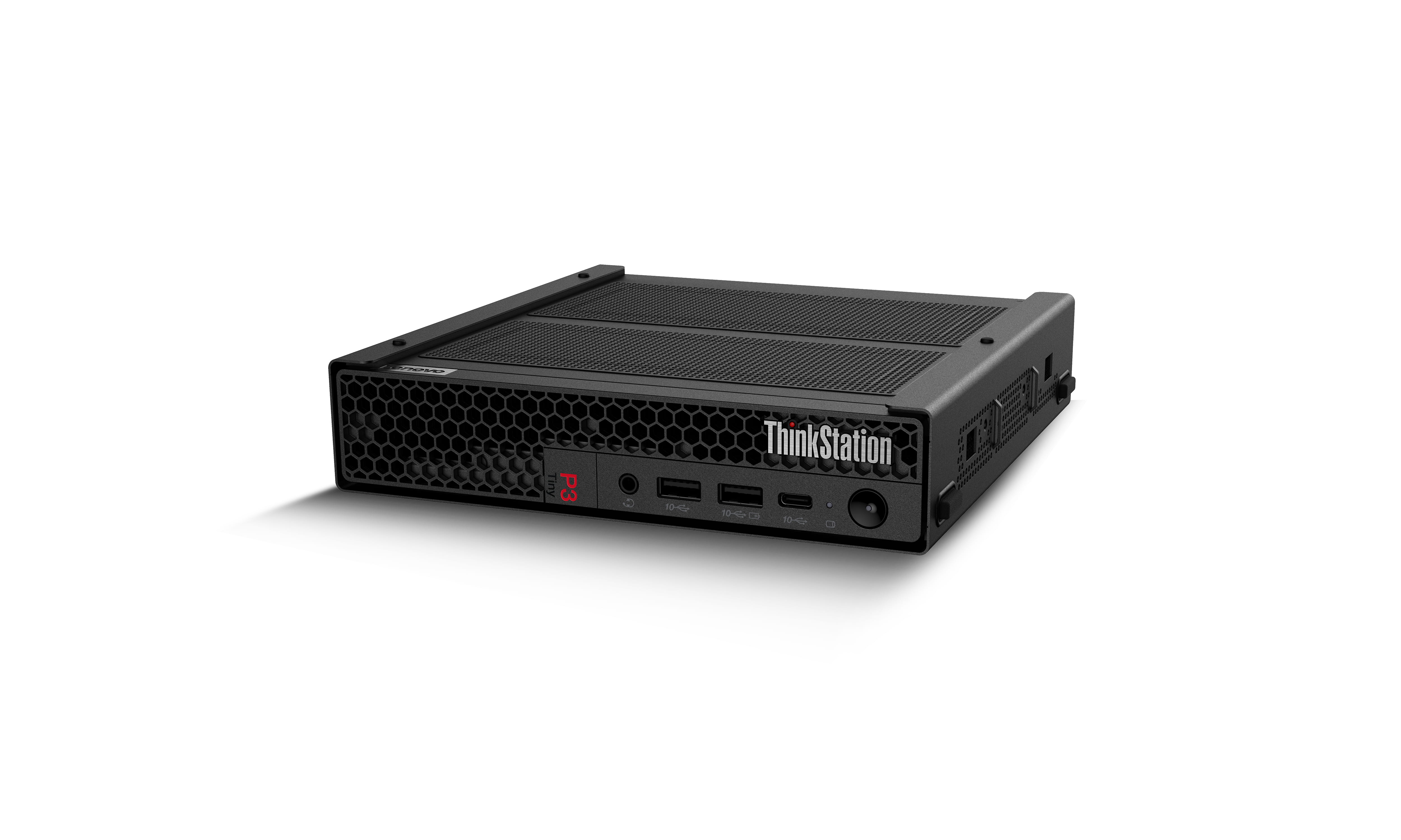 Lenovo ThinkStation P3 30H0 - Mini - 1 x Core i5 i5-14600 / 2.7 GHz - RAM 32 GB - SSD 1 TB - RTX A400 - 1GbE, Wi-Fi 6E - WLAN: Bluetooth 5.1, 802.11a/b/g/n/ac/ax (Wi-Fi 6E)