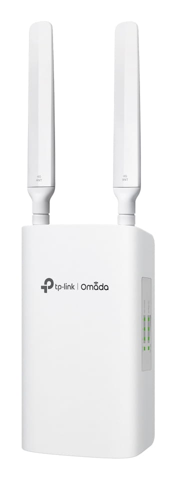 TP-LINK Omada ER703WP-4G-Outdoor, Weiß, Wandmontage, Status, Extern, 4 dBi, 512 MB