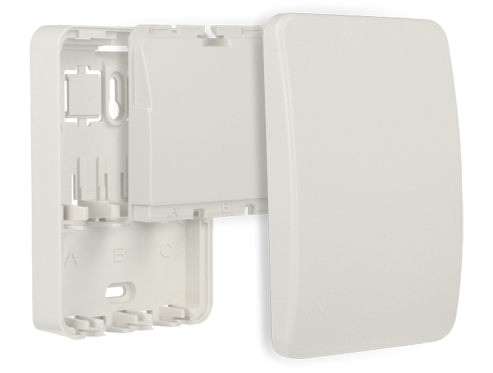 Delock Keystone Surface Mounted Box - Gehäuse