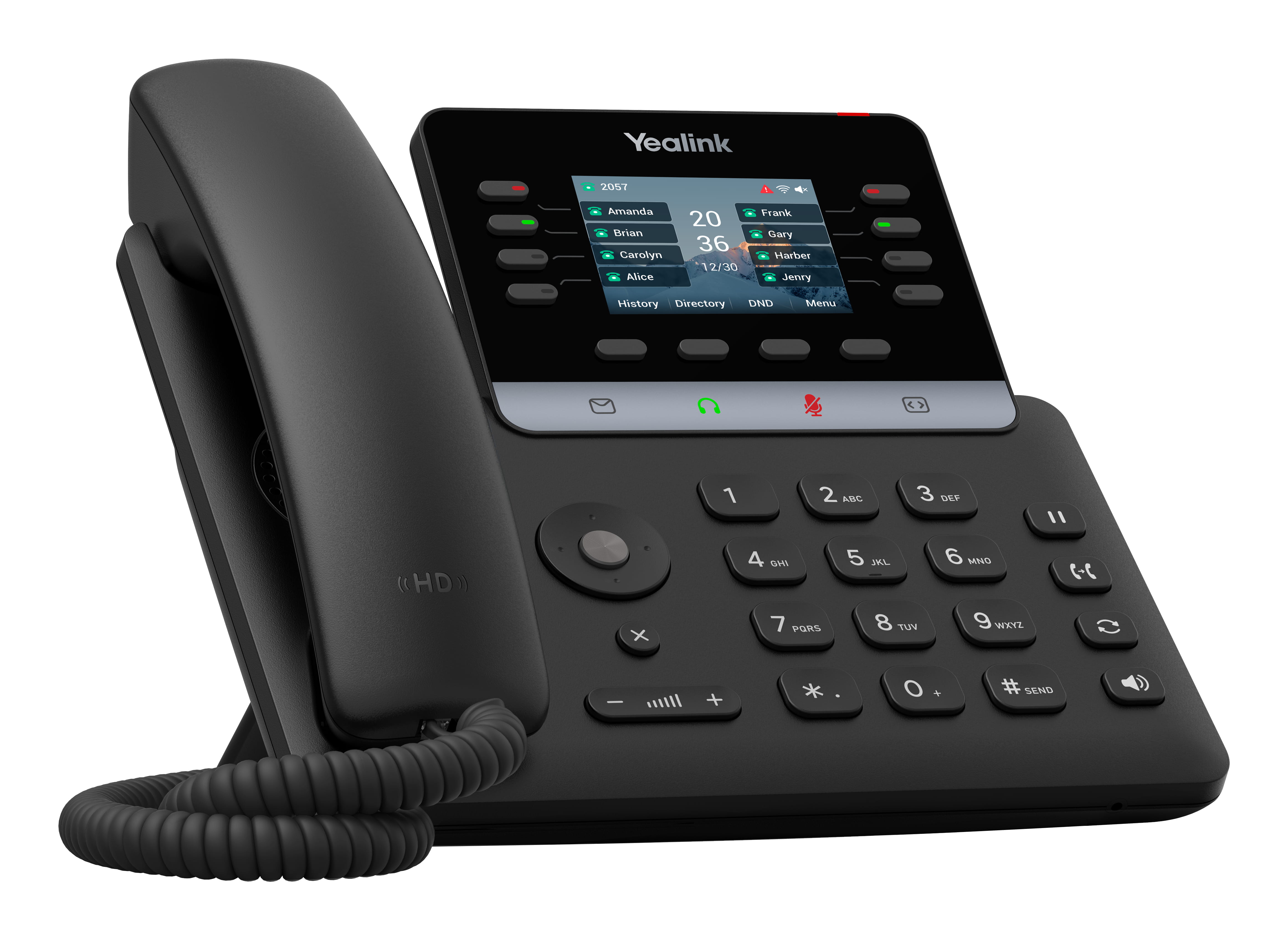 Yealink SIP-T73W - VoIP-Telefon mit Rufnummernanzeige