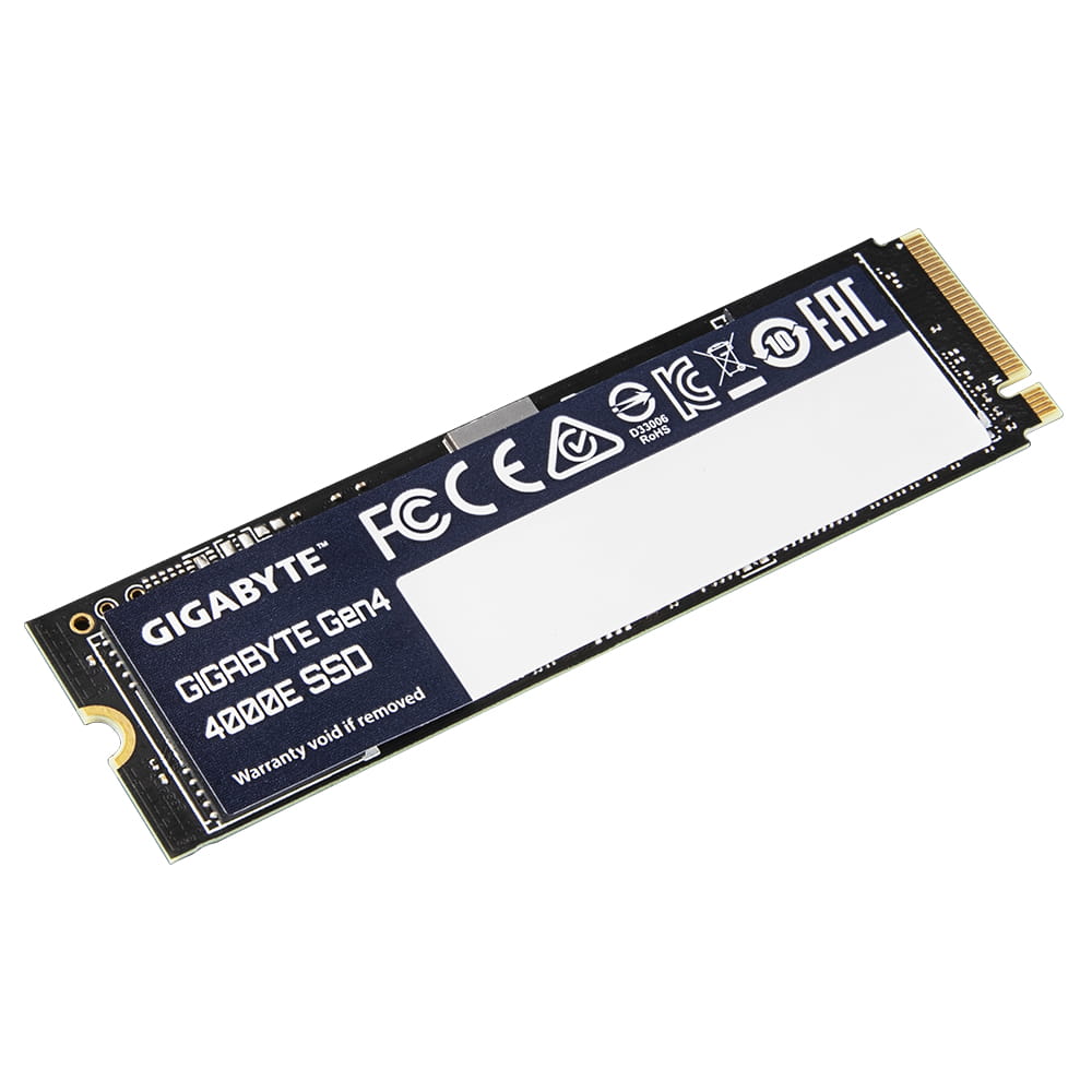 Gigabyte Gen4 4000E - SSD - 1 TB - intern - M.2 2280 - PCIe 4.0 x4 (NVMe)