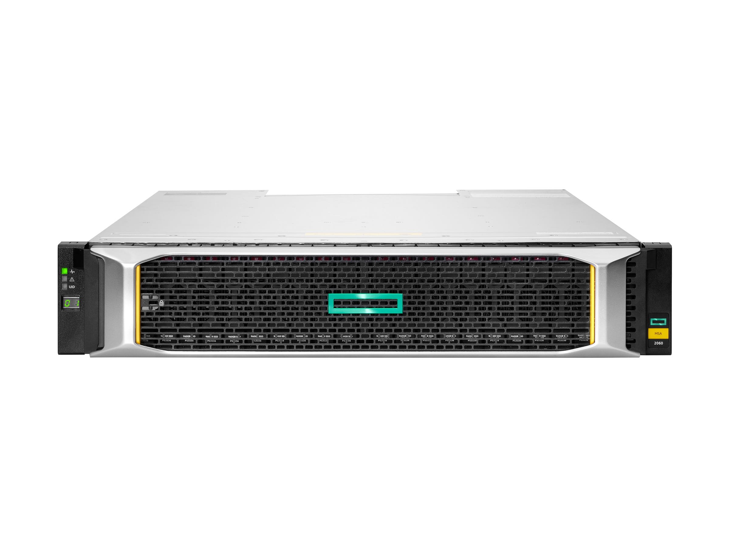 HPE Modular Smart Array 2062 10GbE iSCSI SFF Storage - Festplatten-Array - 32 TB - 24 Schächte (SAS-3)
