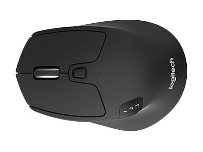 Logitech M720 Triathlon - Maus - Für Rechtshänder - optisch - 7 Tasten - kabellos - Bluetooth, 2.4 GHz - kabelloser Empfänger (USB)