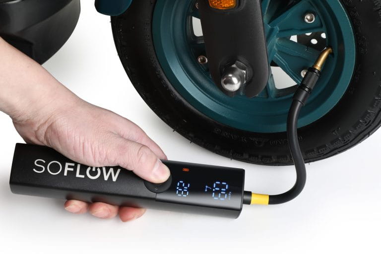 SoFlow 700.100.09, Handluftpumpe, Universal, Schwarz
