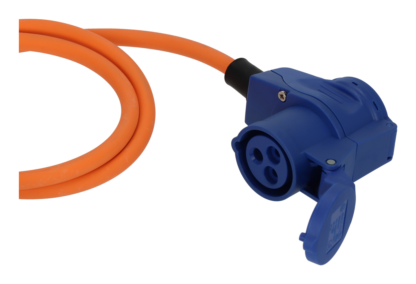 Brennenstuhl 1167650325, 25 m, Draußen, CEE, IP44, Ölbeständig, Orange