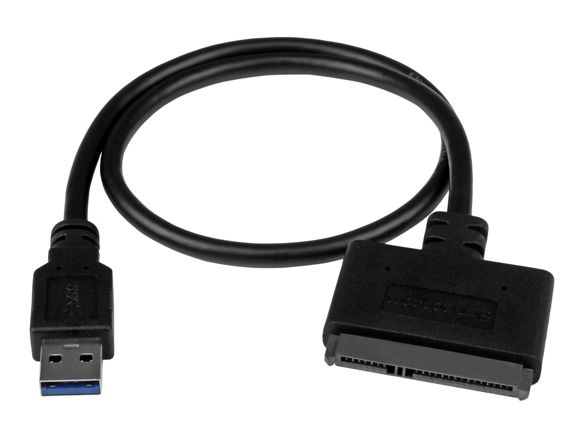 StarTech.com USB 3.1 auf 2,5 (6,4cm) SATA III Adapter Kabel mit UASP - USB 3.1 zu SATA SSD/HDD Konverter / Adapterkabel - Speicher-Controller - 2.5" (6.4 cm) StarTech.com USB 3.1 auf 2,5 (6,4cm) SATA III Adapter Kabel mit UASP - USB 3.1 zu SATA SSD/HDD Konverter / Adapterkabel - Speicher-Controller - 2.5" (6.4 cm)