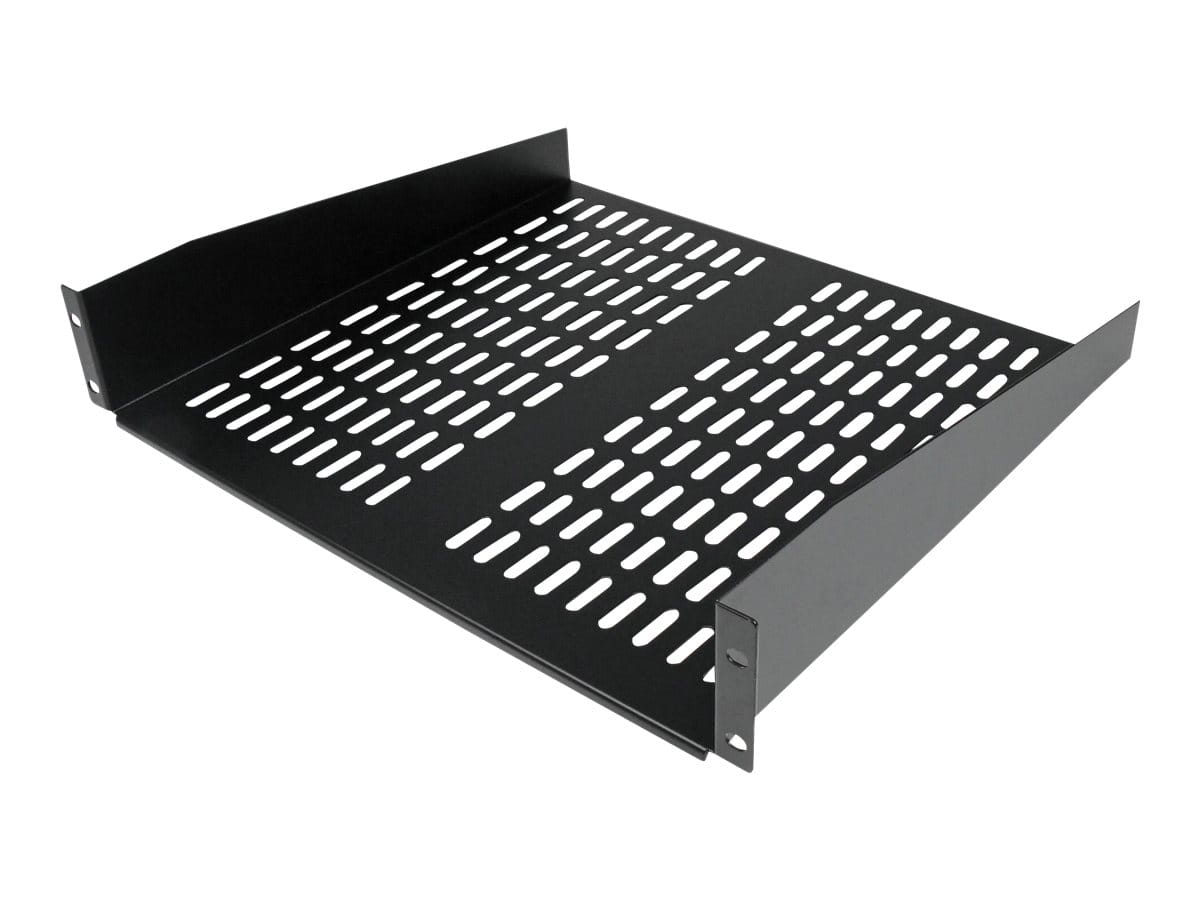 StarTech.com 2HE Universal Rack Mount Fachboden belüftet und freitragend für 19 Server Racks - 16Zoll, schwarz (CABSHELFV) StarTech.com 2HE Universal Rack Mount Fachboden belüftet und freitragend für 19 Server Racks - 16Zoll, schwarz (CABSHELFV)
