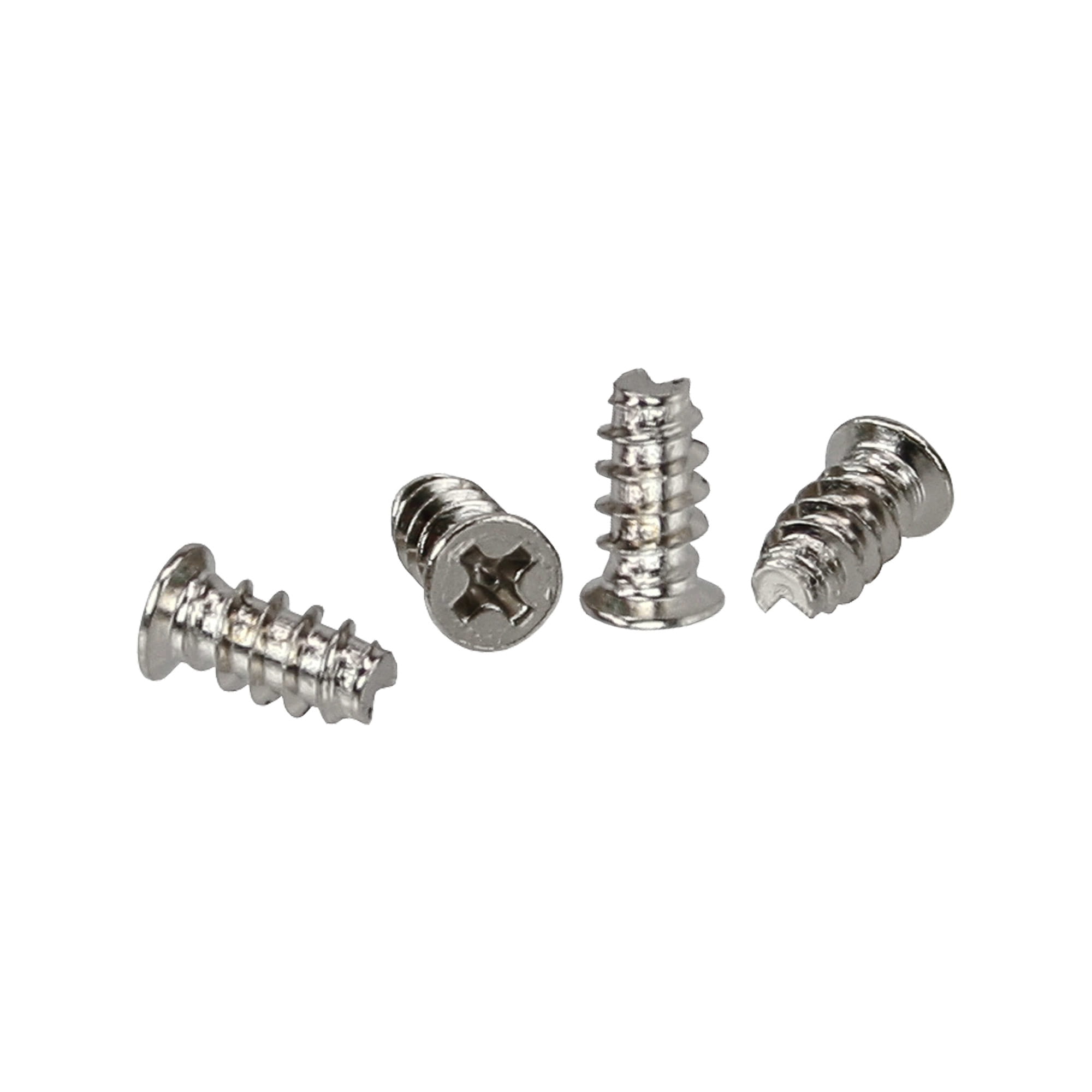 InLine Lüfterschrauben - 5,0x10,0mm - silbern 50er Pack