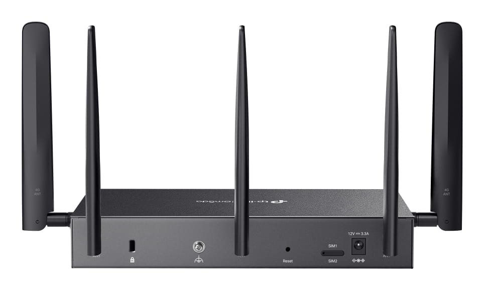 TP-LINK Omada DR3650v 4G+ Cat6 AX3000 Wi-Fi 6 Gigabit Desktop DSL Gateway