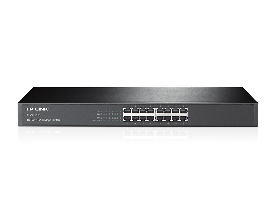 TP-LINK TL-SF1016 - Switch - 16 x 10/100 - Desktop