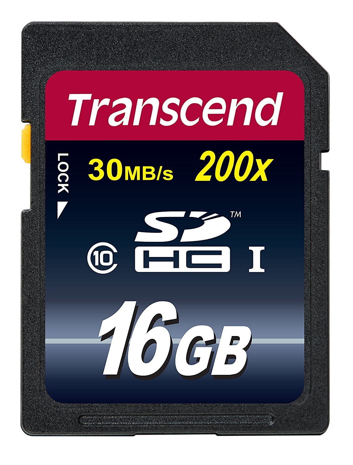 Transcend Flash-Speicherkarte - 16 GB - Class 10