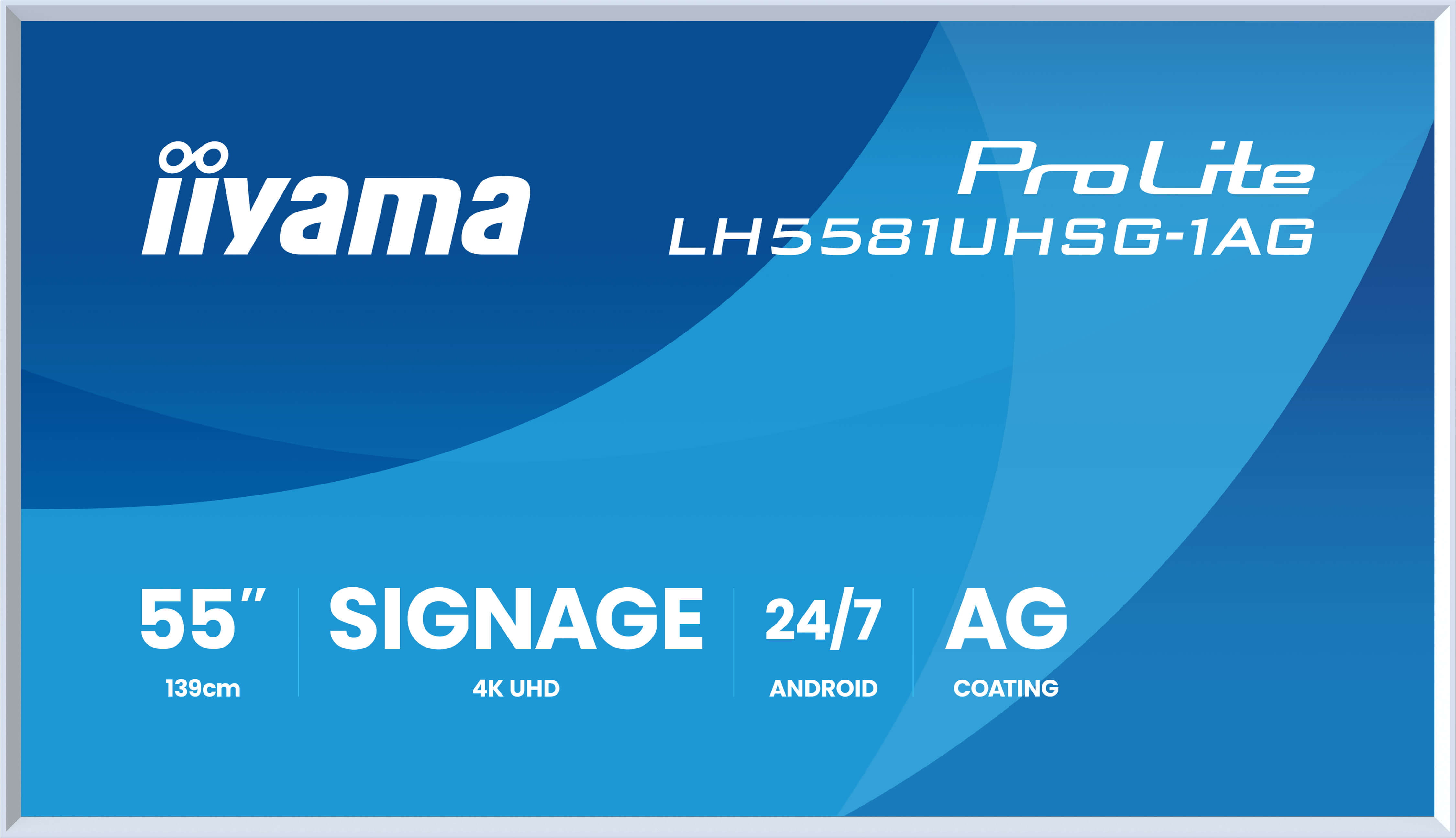 Iiyama ProLite LH5581UHSG-1AG - 140 cm (55") Diagonalklasse (138.7 cm (54.6")
