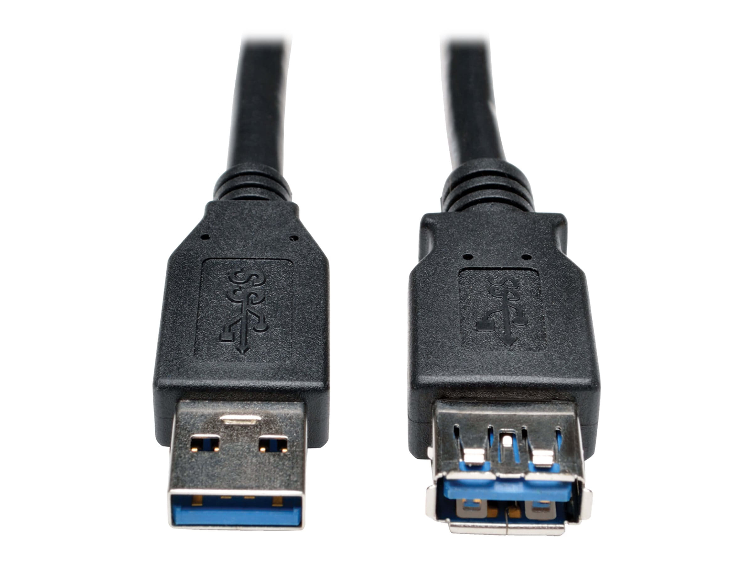 Tripp Eaton Tripp Lite Series USB 3.0 SuperSpeed Extension Cable - USB M/F, Black, 3 ft. (0.91 m)