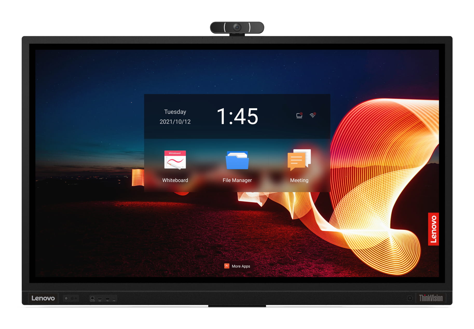 Lenovo ThinkVision T65 - 165 cm (65") Diagonalklasse LCD-Display mit LED-Hintergrundbeleuchtung - interaktiv - mit Touchscreen (Multitouch)