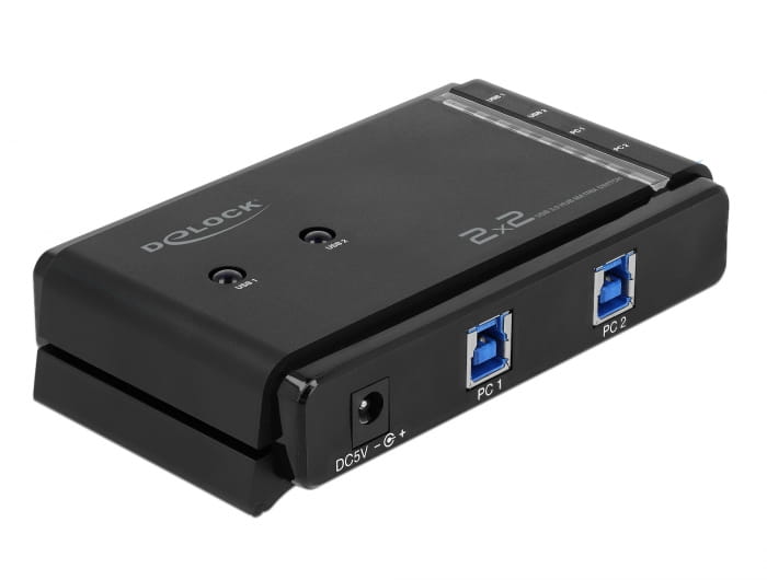 Delock USB 3.0 Matrix Switch 2 x 2 - USB-Umschalter