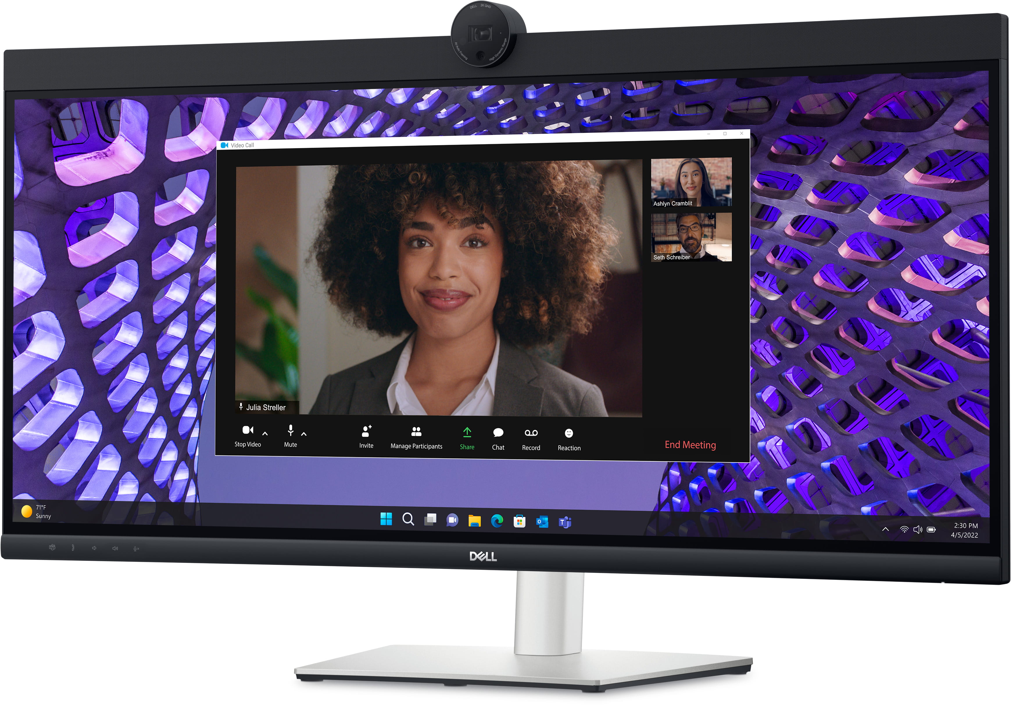 Dell P3424WEB - LED-Monitor - gebogen - 86.4 cm (34")