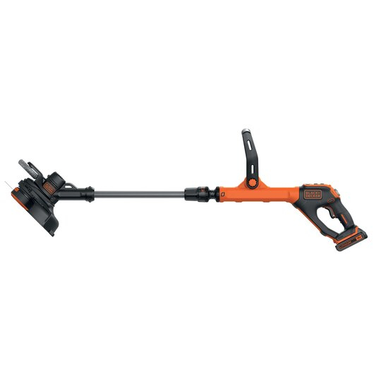 Black & Decker STC1820EPC-QW, Rasentrimmer, Blade, D-Schlaufengriff, Schwarz, Orange, Akku, POWERCOMMAND
